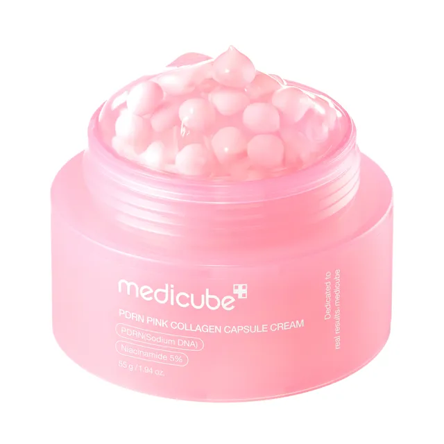 medicube - Crema Facial PDRN Pink Collagen Capsule Cream 55g